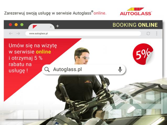 Zarezerwuj termin w Serwisie – Booking Online na www.autoglass.pl